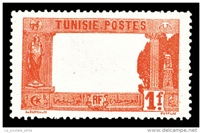 * N&deg;39Aa, 1F Rouge, CENTRE OMIS, Tr&egrave;s Bon Centrage, Fra&icirc;cheur Postale, RARE Et SUP... - Unused Stamps