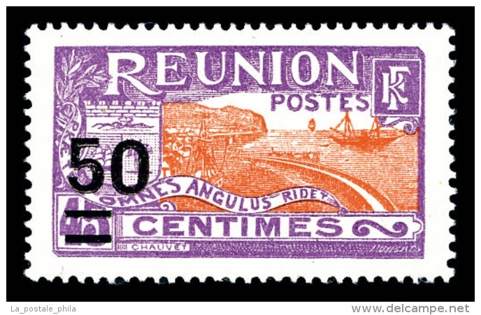 ** N&deg;123A, 50 Sur 45c Violet Et Orange, SUP (certificat)    Qualit&eacute;: **   Cote: 455 Euros - Unused Stamps