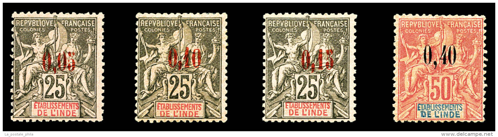 * N&deg;20/23, S&eacute;rie De 4 Exemplaires SUP (certificat)    Qualit&eacute;: *   Cote: 1535 Euros - Unused Stamps