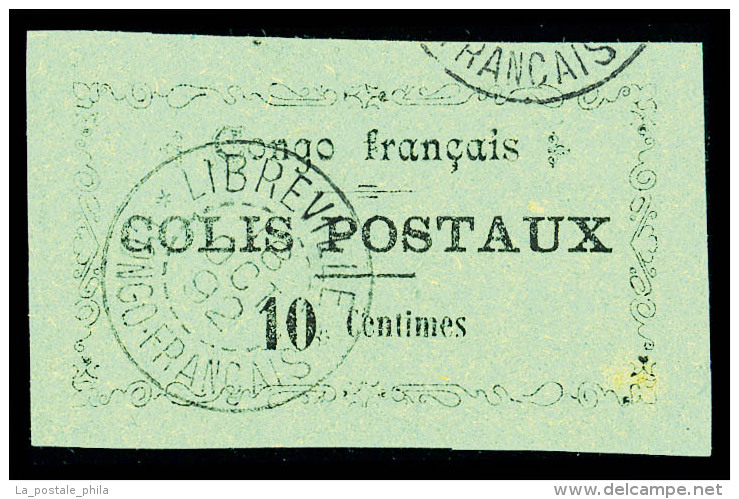 O N&deg;1, 10c Noir Sur Bleu, Pelurage. TB (sign&eacute; Scheller)    Qualit&eacute;: O   Cote: 360 Euros - Used Stamps