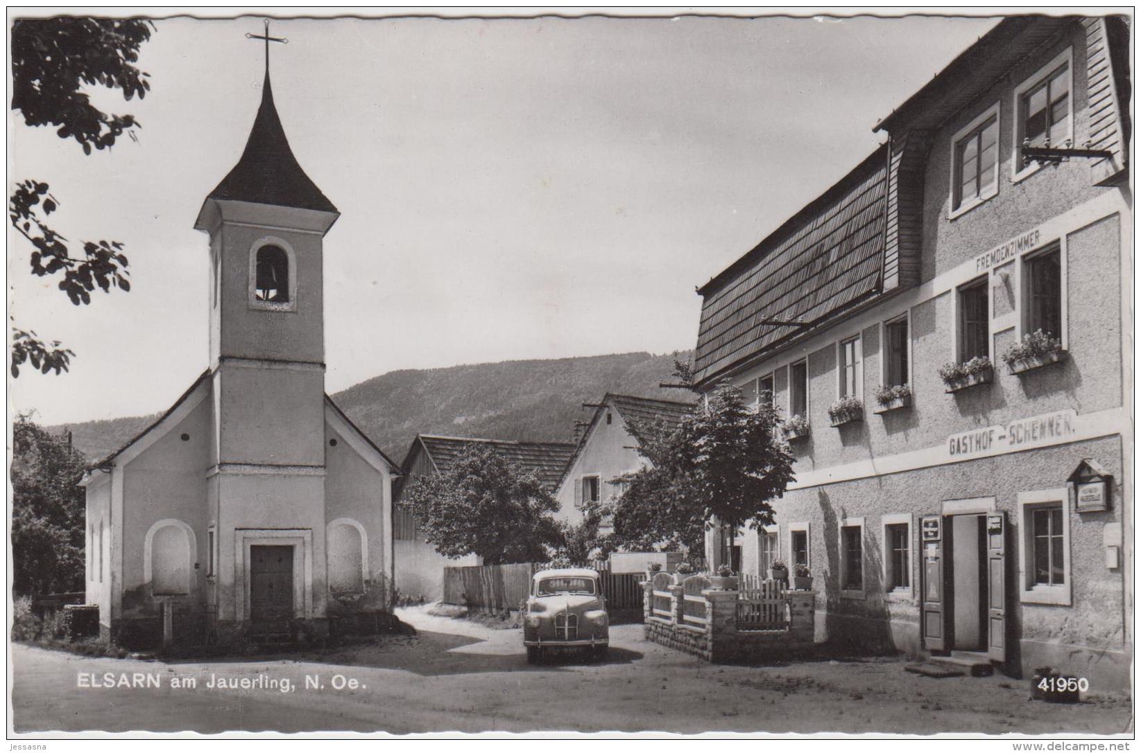 AK - NÖ - Elsarn Am Jauerling - Gasthof Schenner Mit Schanigarten - 1965 - Krems An Der Donau