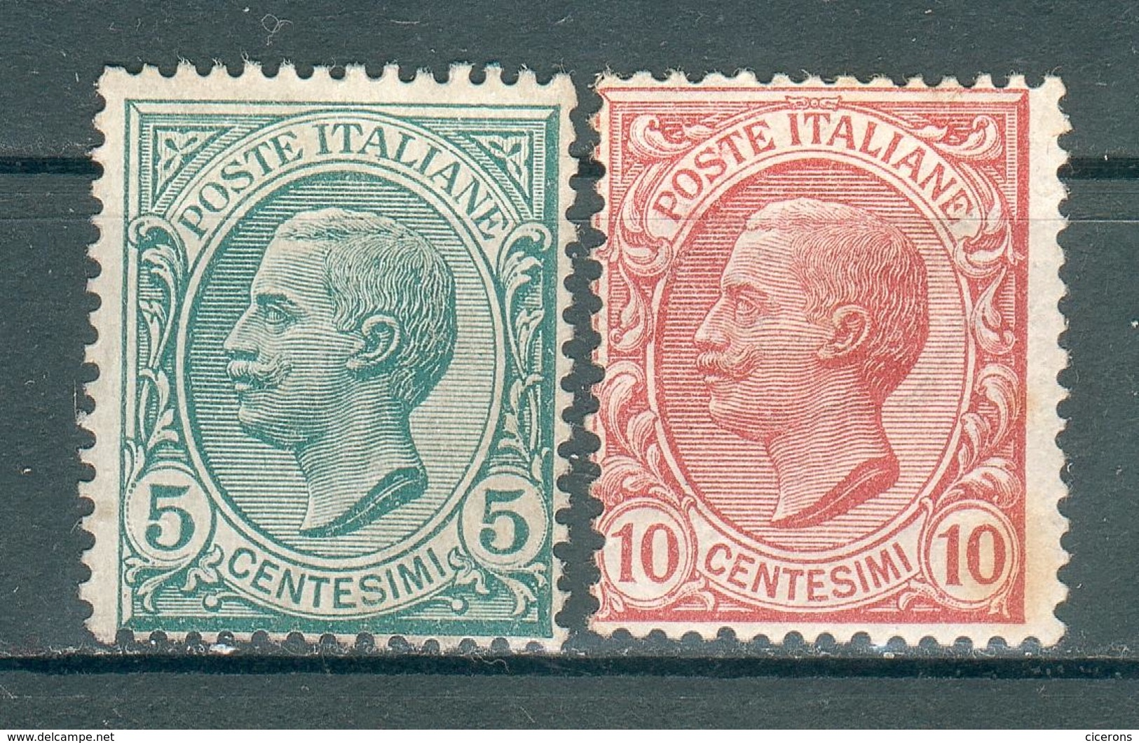 ITALIE ; ITALY ; 1906 ; Y&T N° 76-77 ; Neuf - Neufs