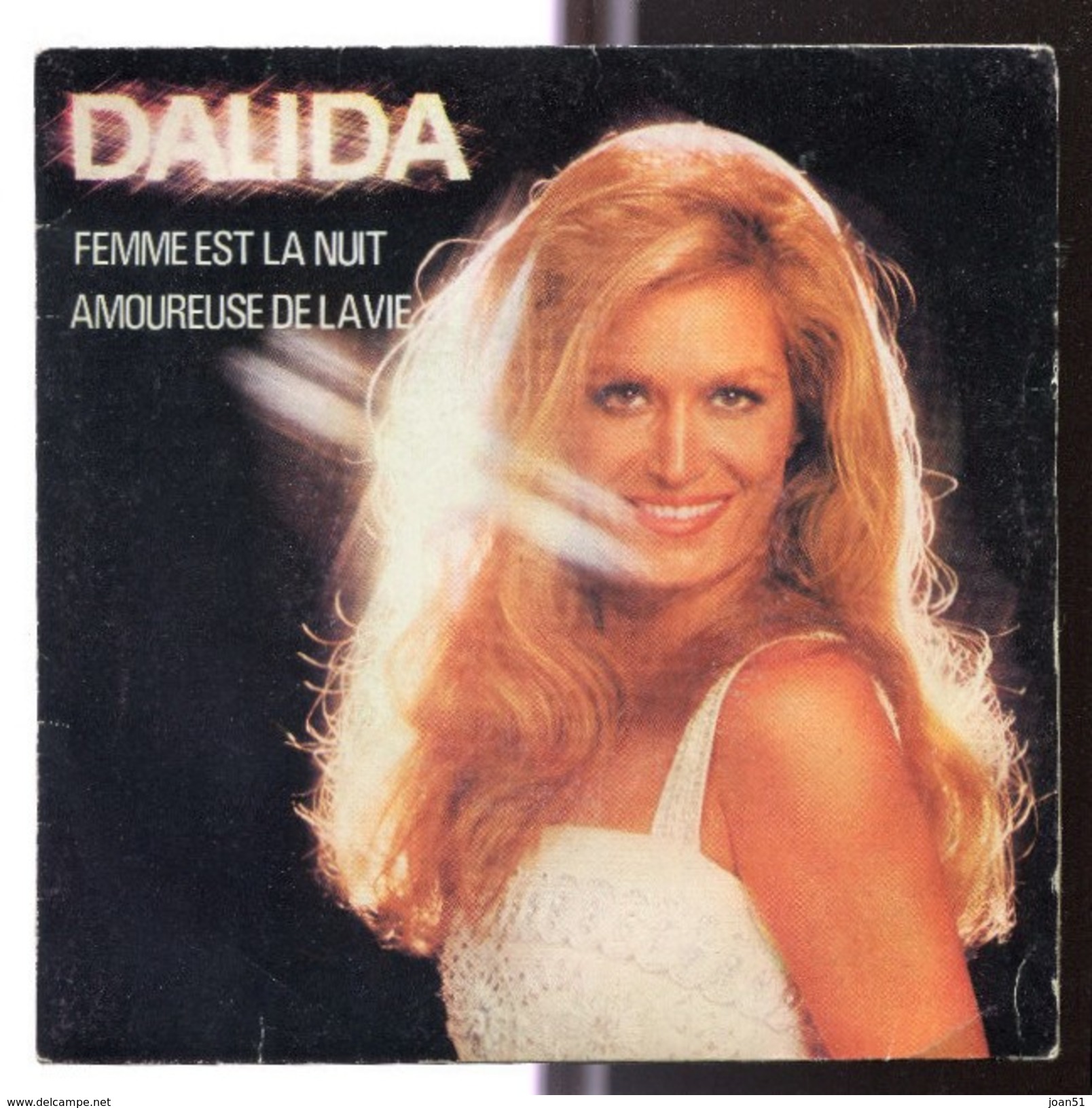 D2     DALIDA FEMME EST LA NUIT 1976 - Disco, Pop