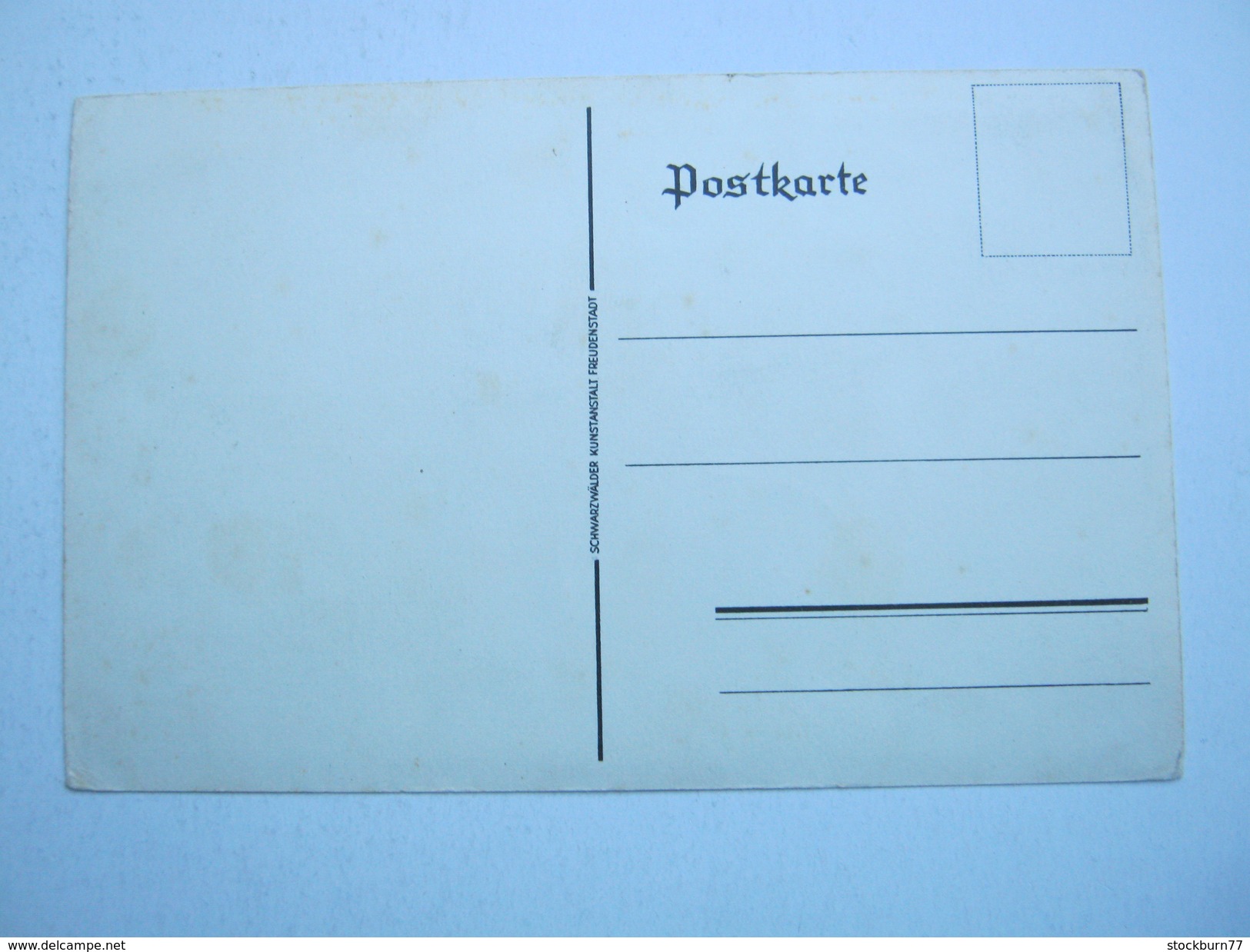 1937 ,  HJ , Propagandakarte , Verlag In Freudenstadt , Recht Selten - Briefe U. Dokumente