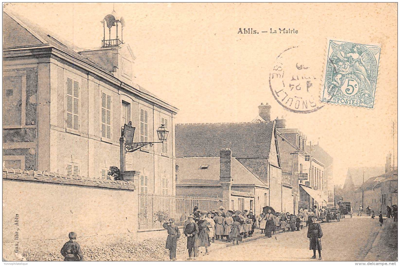 78 - YVELINES / Ablis - La Mairie - Beau Cliché Animé - Ablis