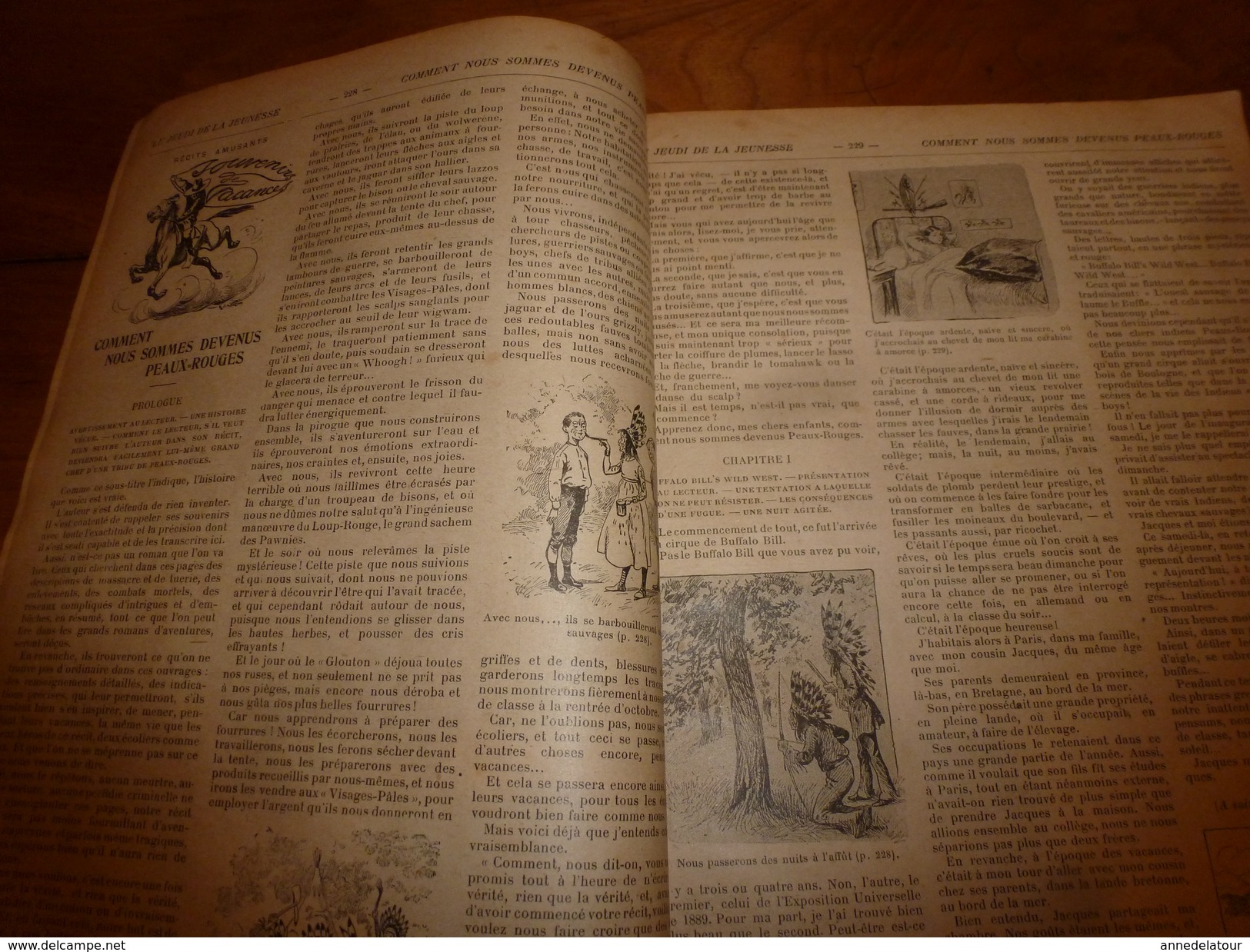 1909 LJDLJ: rare jeu DES CHIENS & DES RENARDS;Le Diable & le Tailleur; Bohémiens(à suivre);Pour voler dans les airs;etc