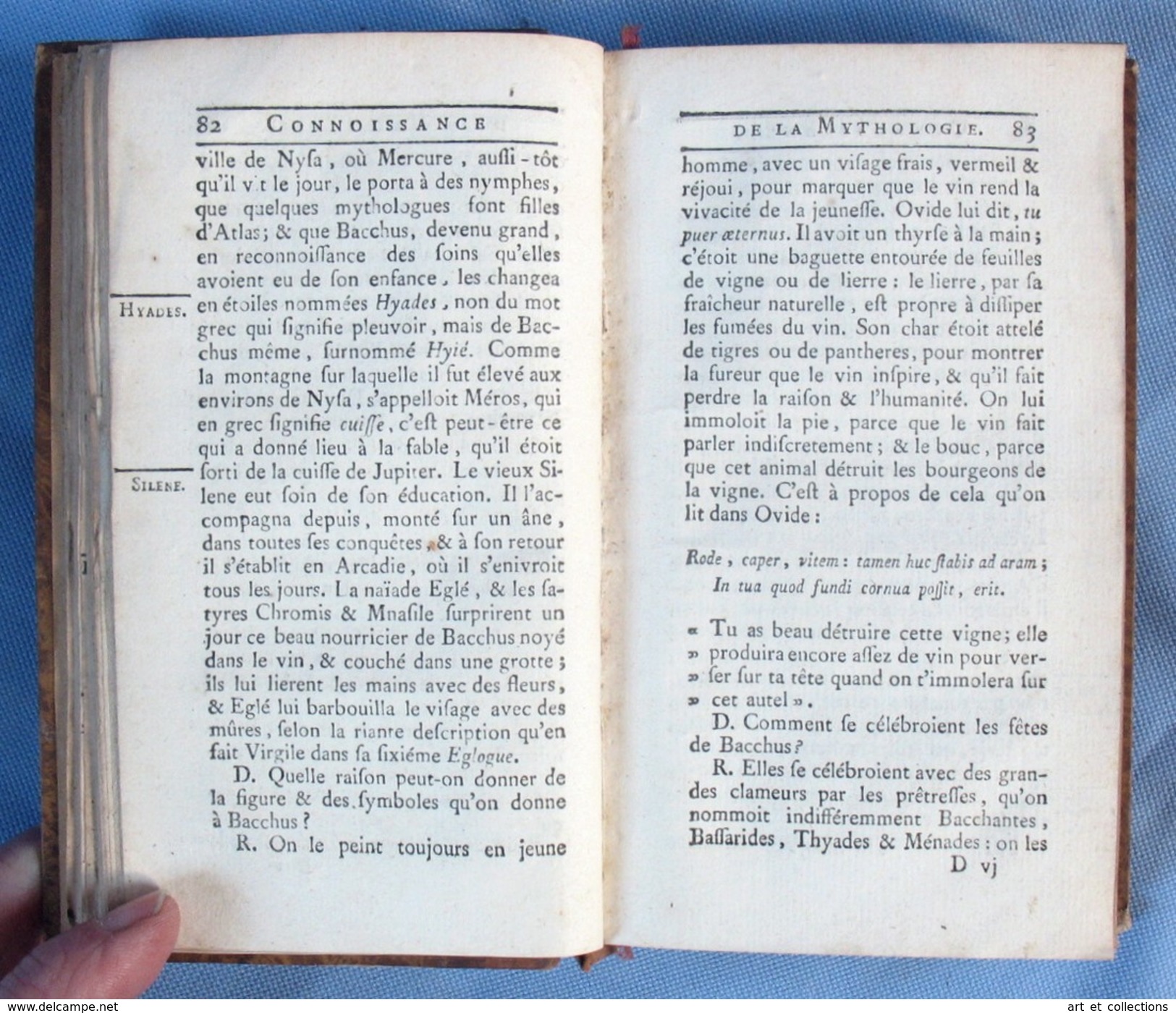 CONNAISSANCE De La MYTHOLOGIE / Veuve Savoye En 1777 - 1701-1800