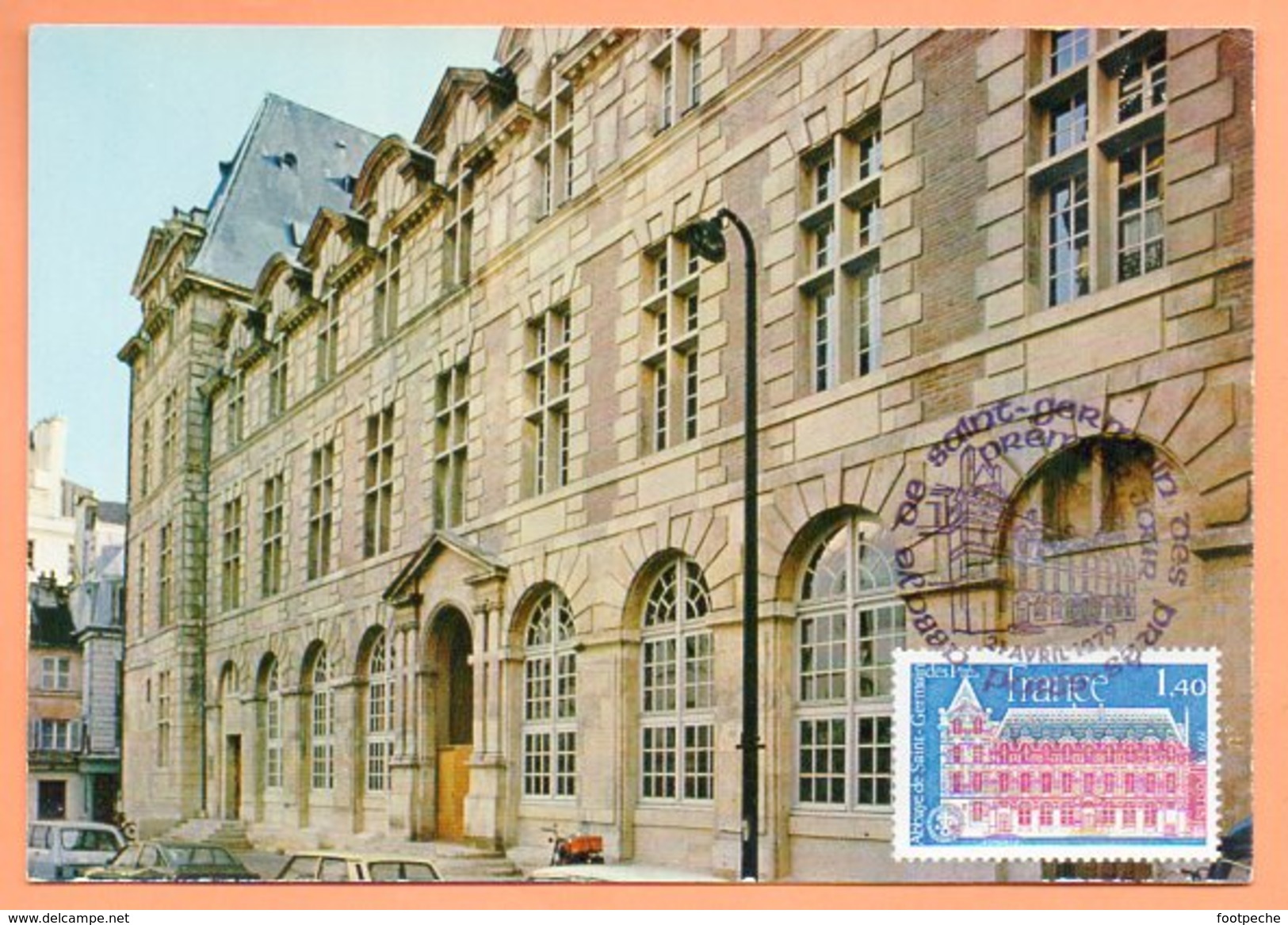 MAURY N° 2048  ABBAYE DE SAINT GERMAIN DES PRES 1979 Carte N° O 884 - 1961-....