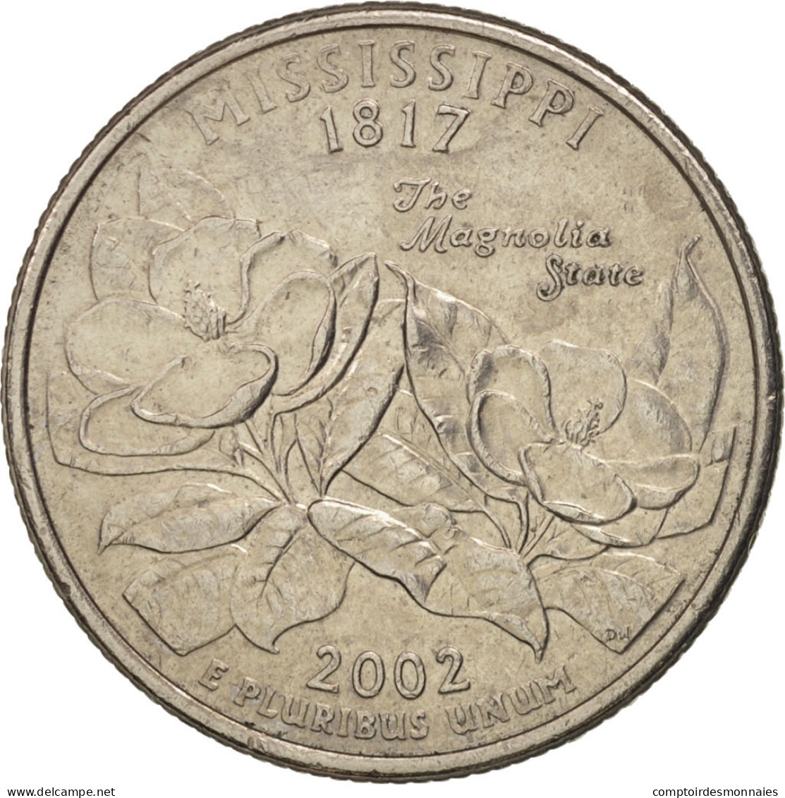 Monnaie, États-Unis, Quarter, 2002, U.S. Mint, Philadelphie, SUP, Copper-Nickel - 1999-2009: State Quarters