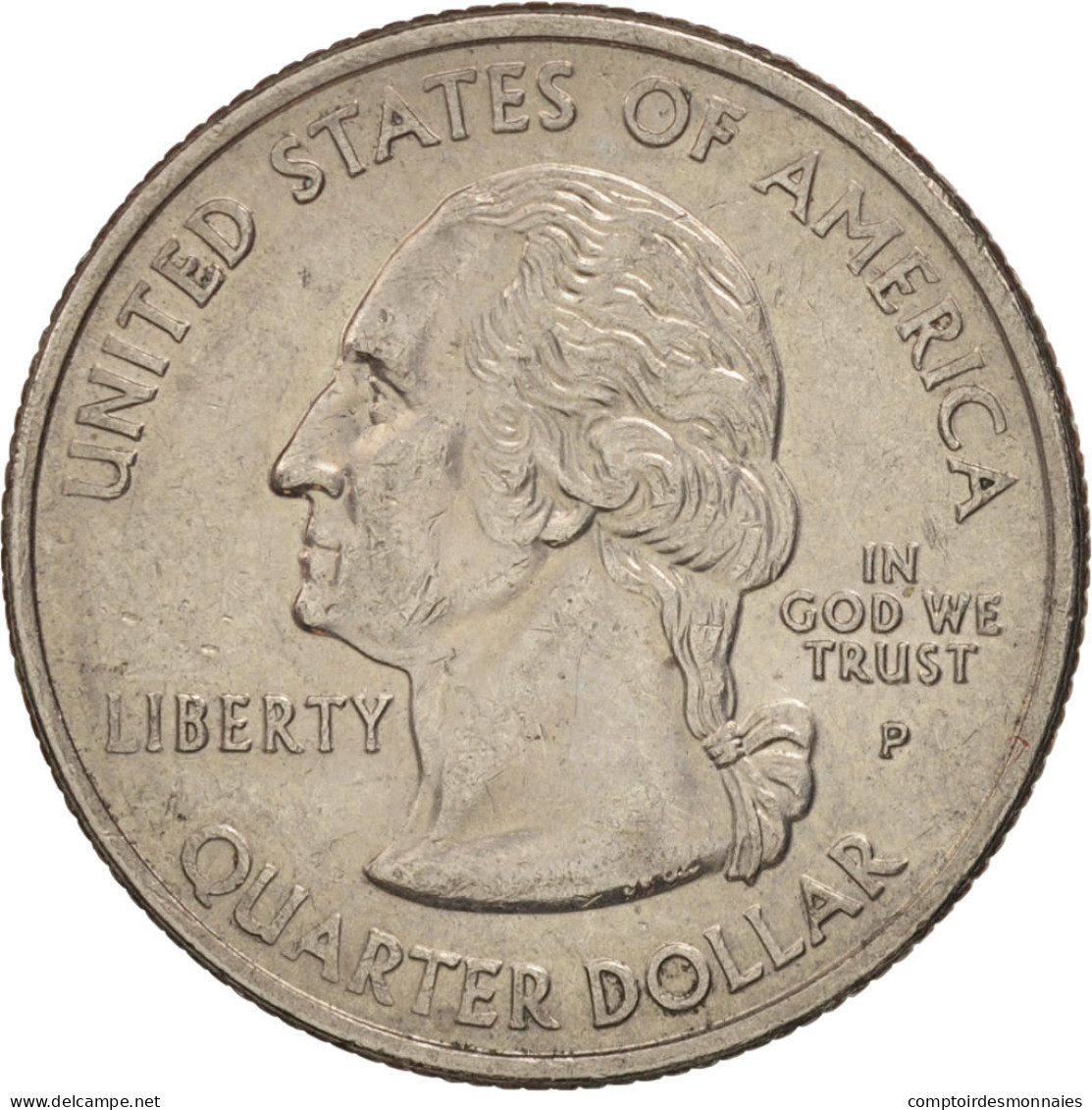 Monnaie, États-Unis, Quarter, 2002, U.S. Mint, Philadelphie, SUP, Copper-Nickel - 1999-2009: State Quarters