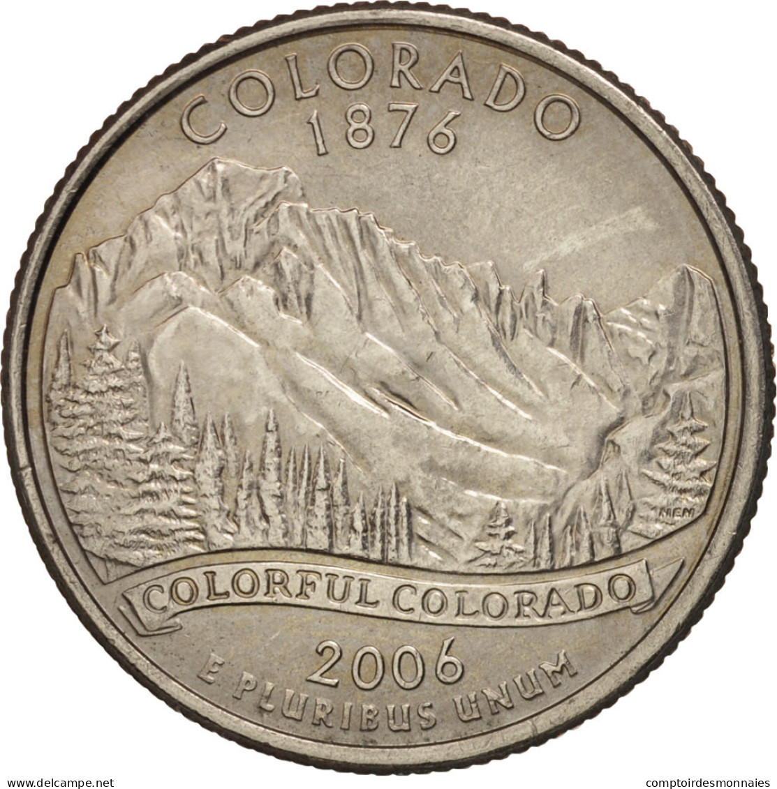 Monnaie, États-Unis, Quarter, 2006, U.S. Mint, Philadelphie, SUP, Copper-Nickel - 1999-2009: State Quarters