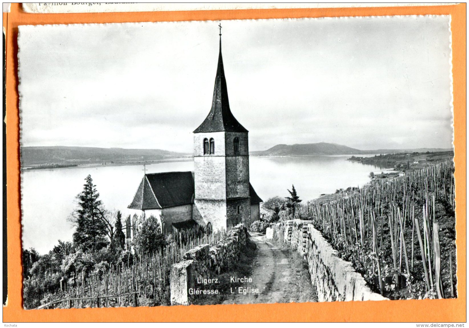 HA242, Ligerz, Gléresse, Kirche, 2151, Circulée 1962 - Gléresse