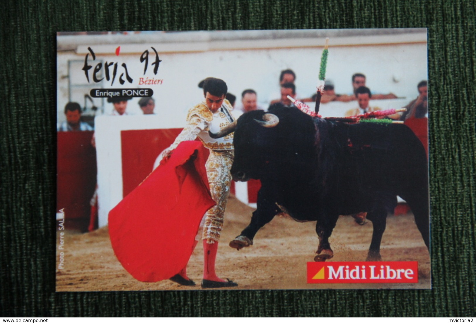 CORRIDA - BEZIERS - FERIA 1997 - Enrique PONCE - Corrida