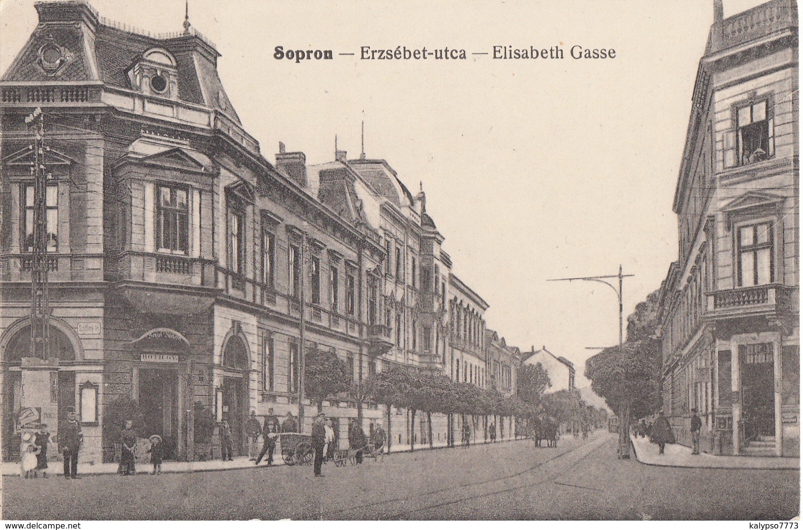 Sopron , 1916 , Tram - Hungary
