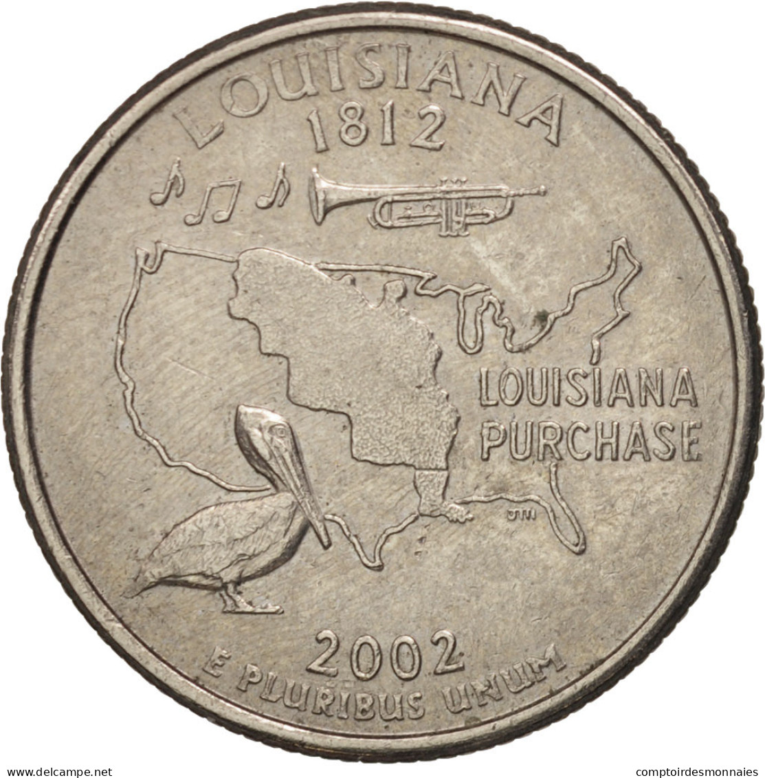 Monnaie, États-Unis, Quarter, 2002, U.S. Mint, Denver, SUP, Copper-Nickel Clad - 1999-2009: State Quarters