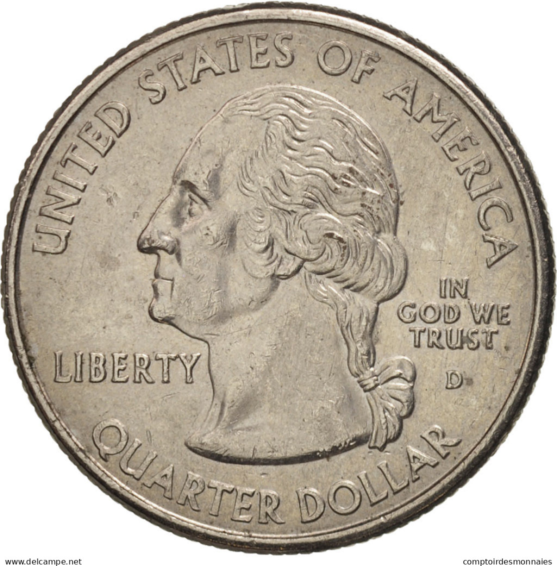 Monnaie, États-Unis, Quarter, 2002, U.S. Mint, Denver, SUP, Copper-Nickel Clad - 1999-2009: State Quarters