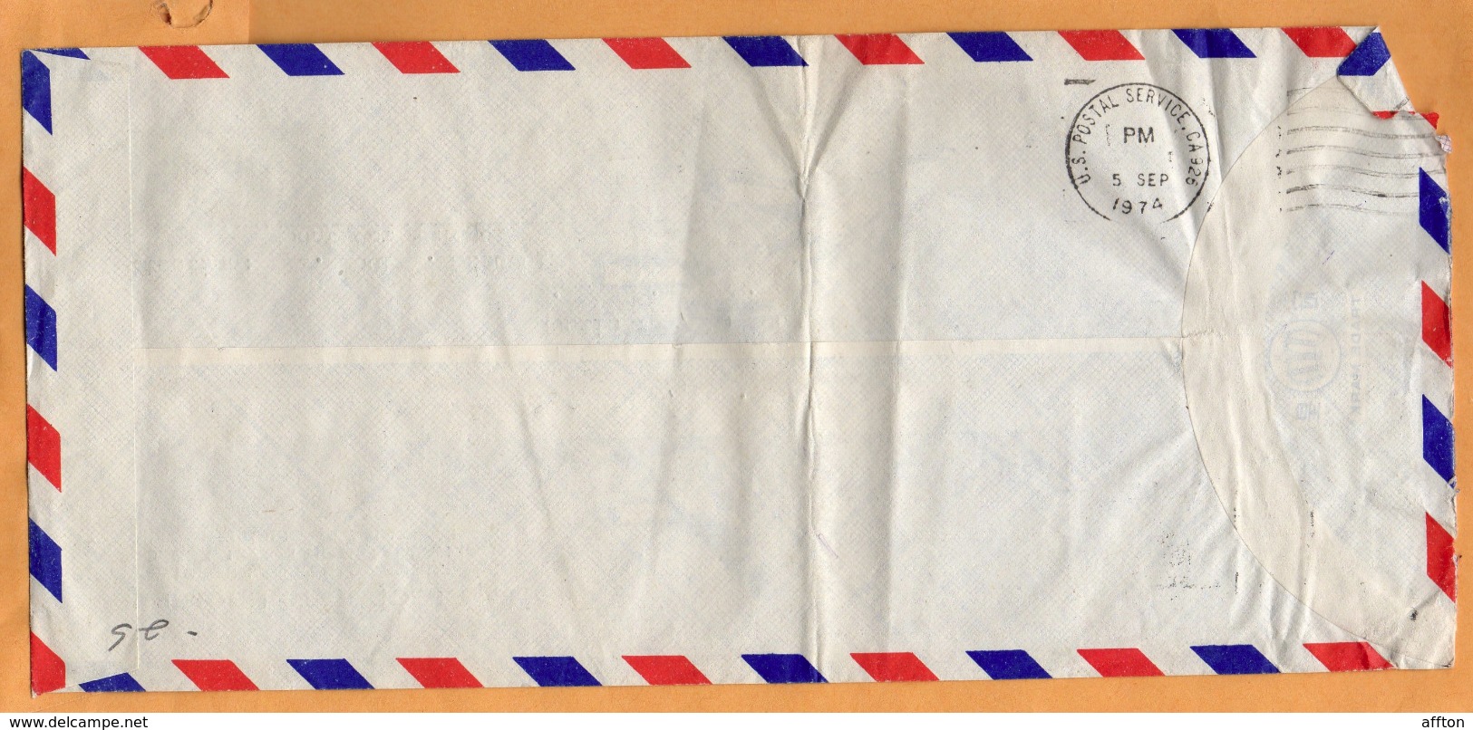 Taiwan Old Cover Mailed To USA - Covers & Documents