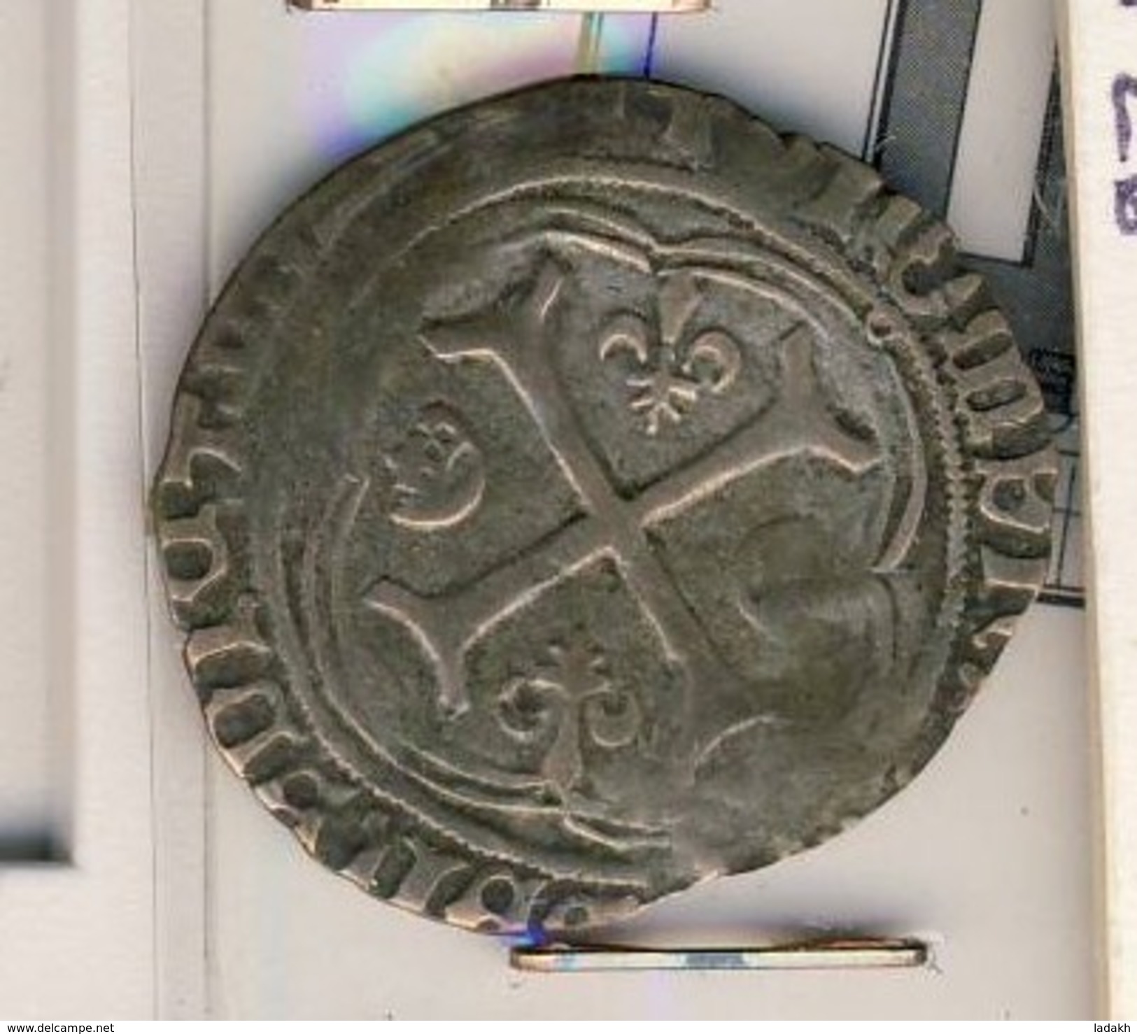 MONNAIE LOUIS XII # GRAND BLANC A LA COURONNE # AUX CORONNELLES - 1498-1515 Ludwig XII. 