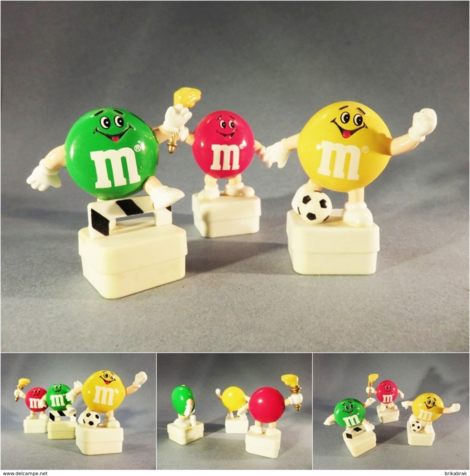 * FIGURINES BONBON M&M's JEUX OLYMPIQUES + Confiserie Foot Sport Sportif Jouet - Autres & Non Classés