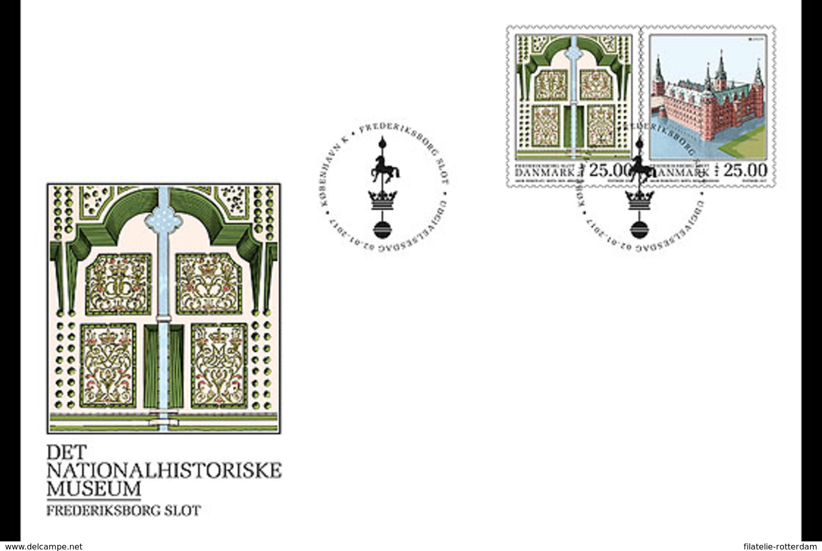 Denemarken / Denmark - Postfris / MNH - FDC Kasteel Frederiksborg 2017 NEW! - Nuevos