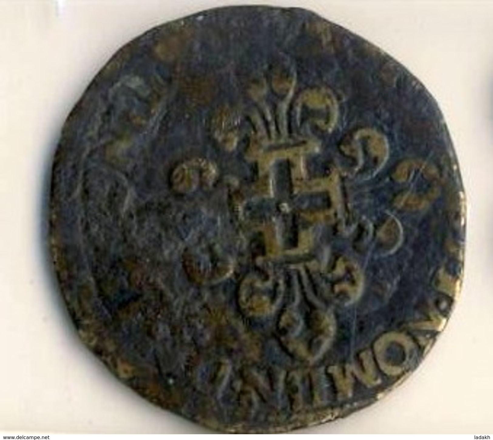 MONNAIE HENRI II # DEMI GROS - 1547-1559 Henry II