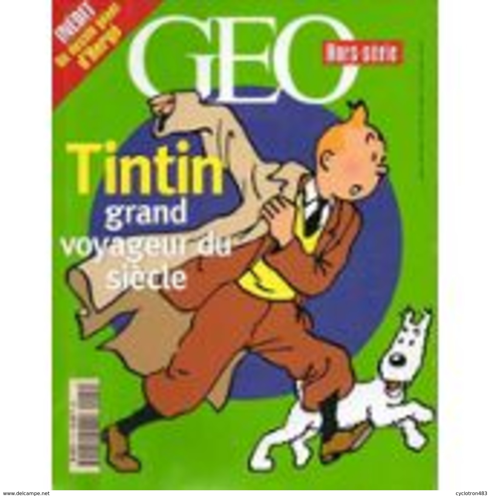 Tintin Grand Voyageur Du Siècle - Hergé