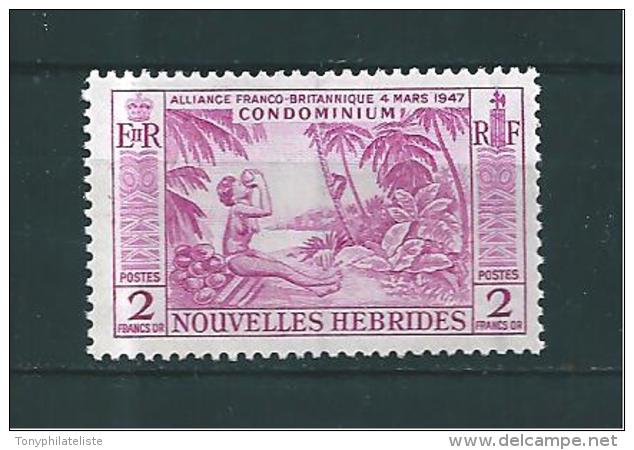 Timbres De Nouvelles  Hébrides  De 1957  N°184  Neufs ** Parfait - Unused Stamps