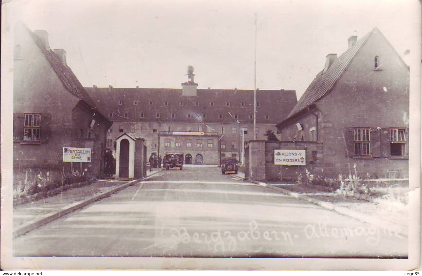 Bad Bergzabern - Quartier Faidherbe - 9ème Bataillon Du Génie  -Militaria - Carte Photo - Bad Bergzabern