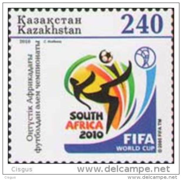 Kz 0676 Kazakhstan Kasachstan 2010 World Cup M - 2010 – Südafrika