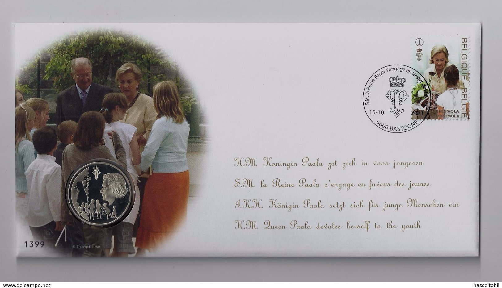 Belgie - Belgique Numisletter  4184  -  H.M. Koningin Paola  -  Allerlaatste Numisletter - Numisletter