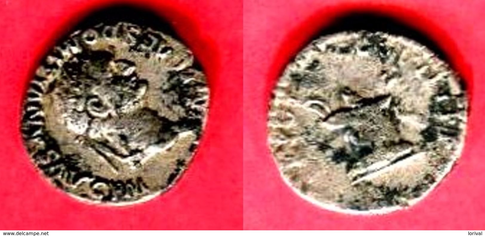 DOMITIEN   DENIER AUTEL      (C 598) TB 35 - The Flavians (69 AD Tot 96 AD)