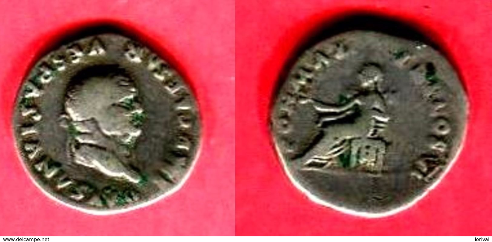 VESPASIEN     DENIER     IOVIS    (C 366) TB 50 - The Flavians (69 AD To 96 AD)
