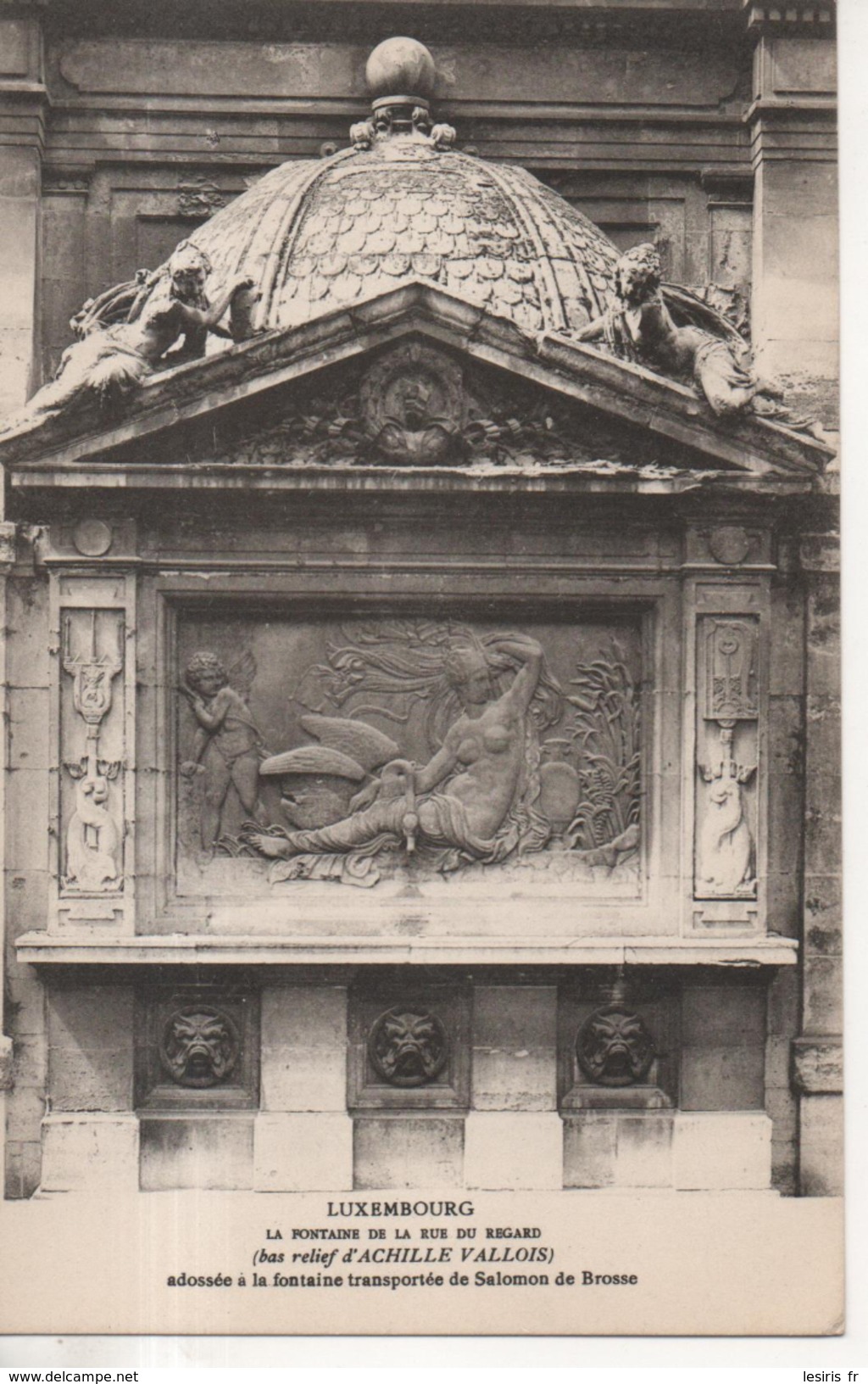 CPA - PARIS - SENAT - LUXEMBOURG - LA FONTAINE DE LA RUE DU REGARD - T. B. E. - Altri Monumenti, Edifici