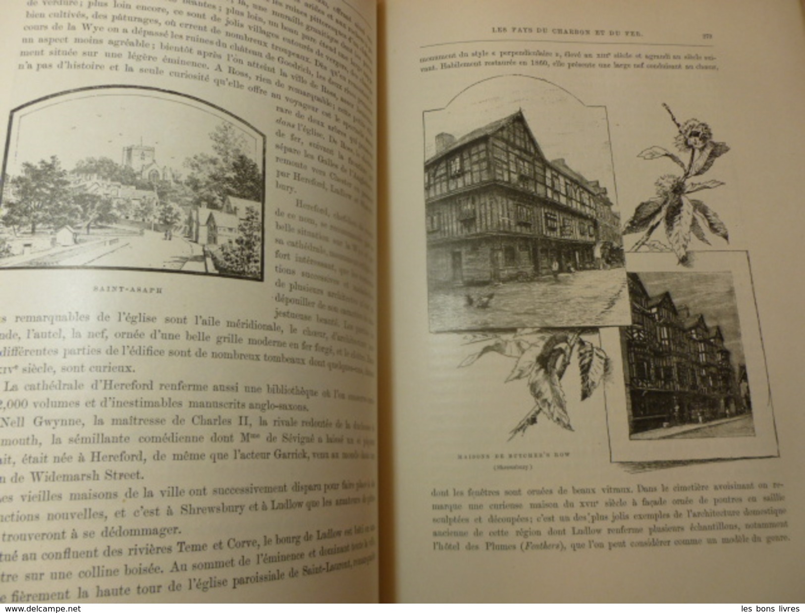 L'ANGLETERRE, L&rsquo;ÉCOSSE ET L'IRLANDE P.Villars 600 gravures fort vol in-4