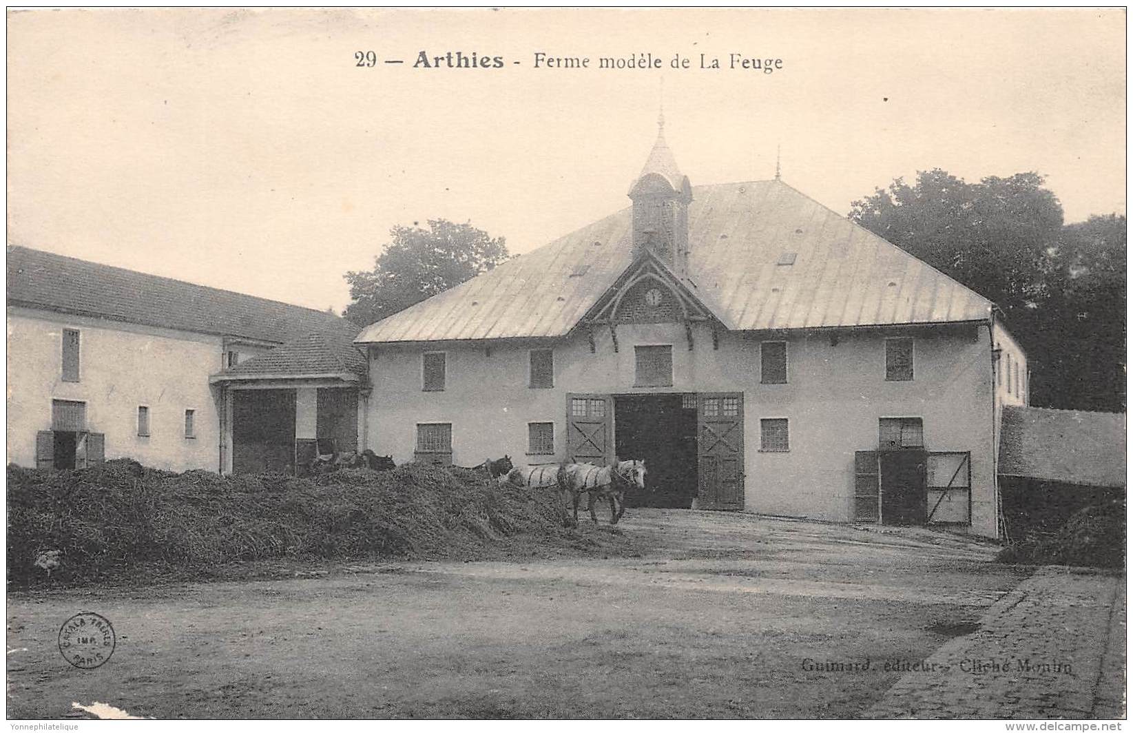 95 - VAL D'OISE / Arthies - Ferme Modèle De La Feuge - Arthies