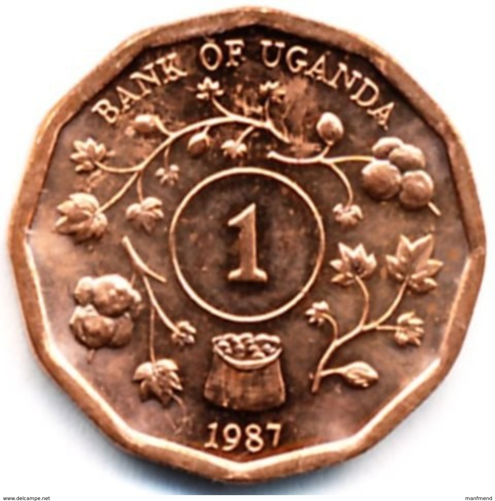 Uganda - 1987 - 1 Shilling - KM 27 - Unc - Uganda