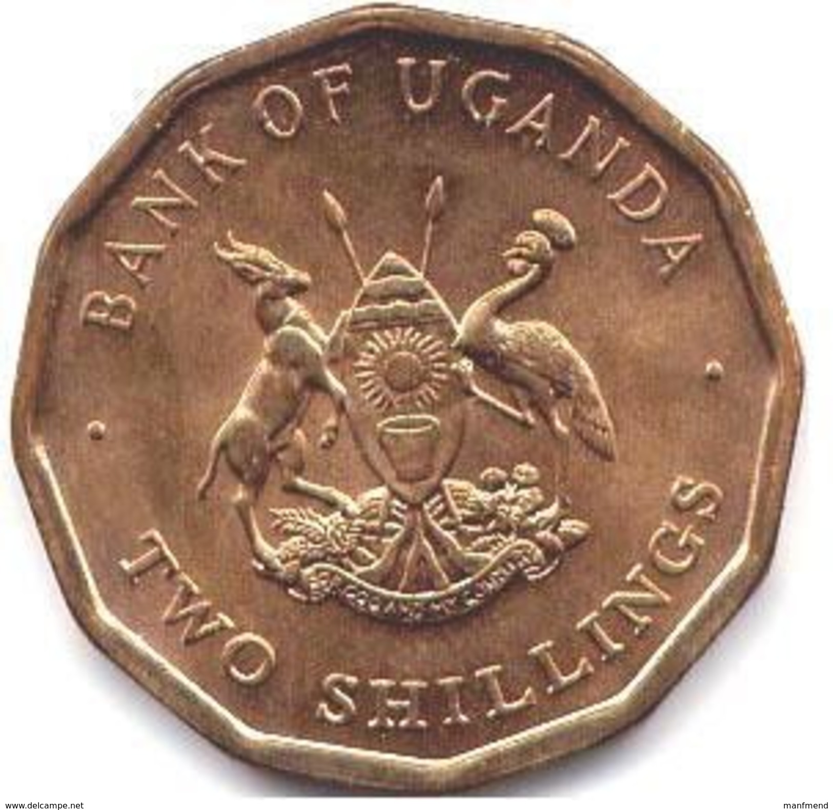 Uganda - 1987 - 2 Shillings - KM 28 - Unc - Uganda