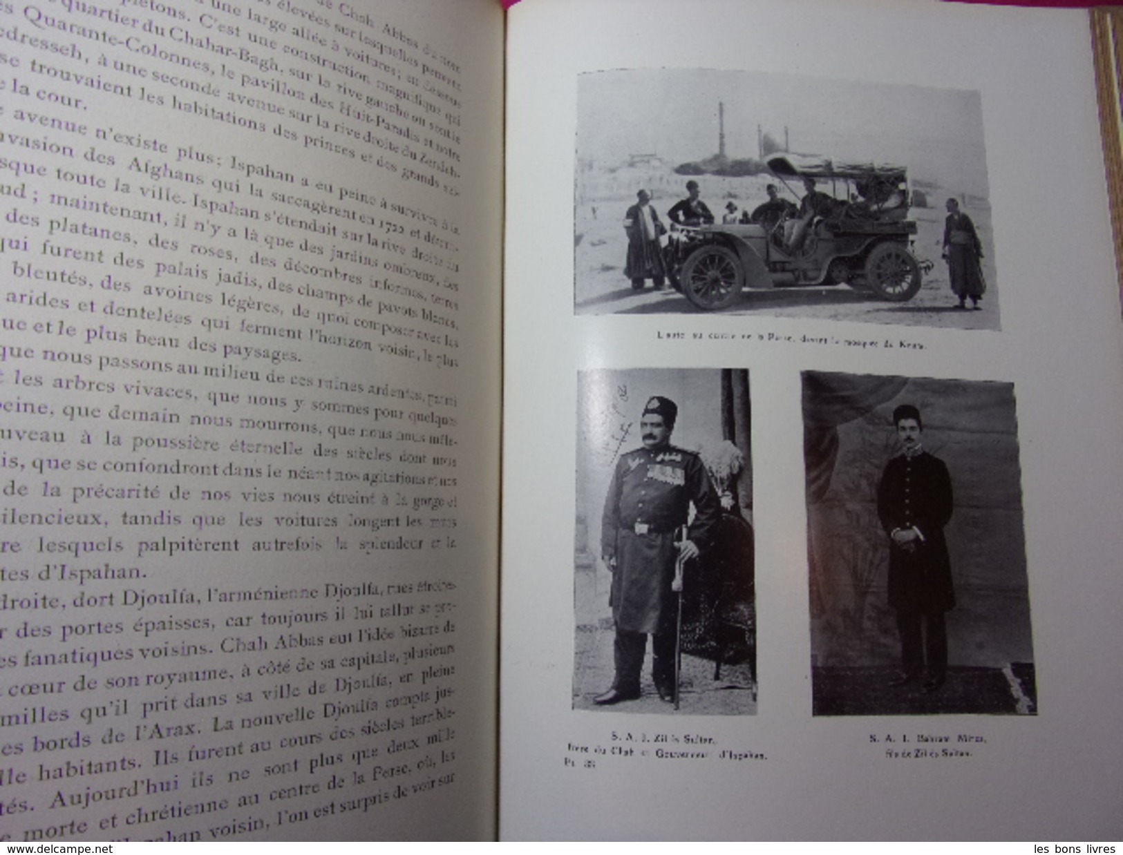 LA PERSE EN AUTOMOBILE A TRAVERS LA RUSSIE ET LE CAUCASE Claude Anet