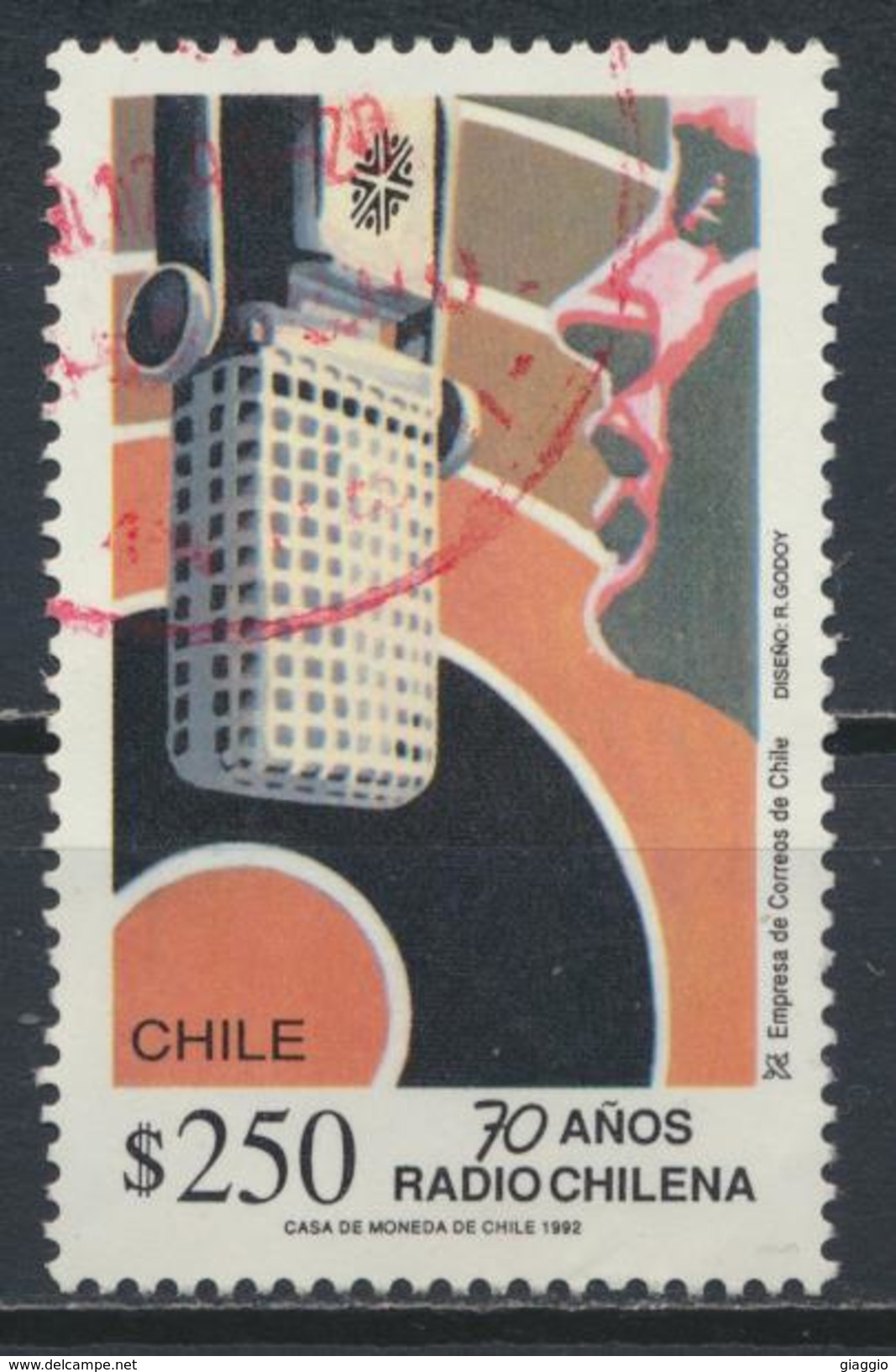 °°° CILE CHILE - Y&T N°1137 - 1992 °°° - Chile