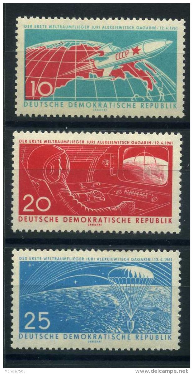 ALLEMAGNE ORIENTALE ( POSTE ) : Y&amp;T  N°  540/542  TIMBRES  NEUFS   SANS  TRACE  DE  CHARNIERE , A  VOIR . - Neufs