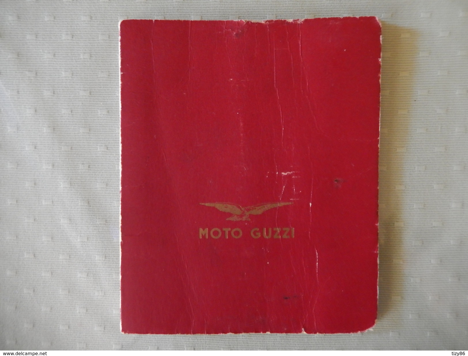 Libretto Moto Guzzi (Cartina Stradale D'Italia) - Altri & Non Classificati