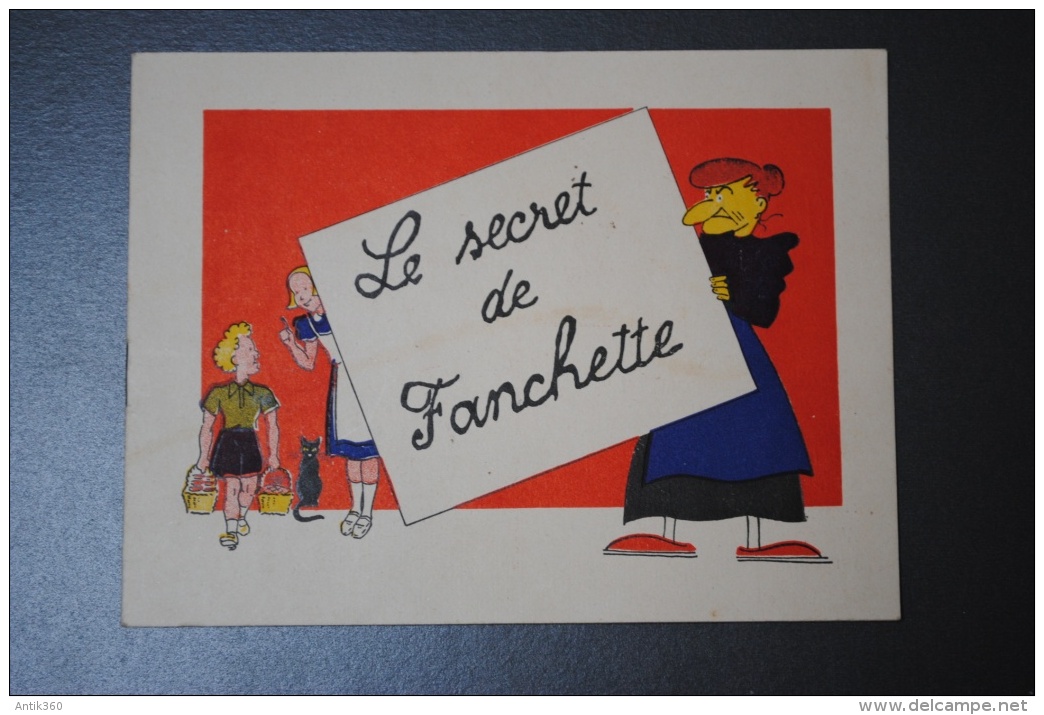 Publicité Ancienne  Astra Livret Le Secret De Fanchette Petit Album De Coloriage - Advertising