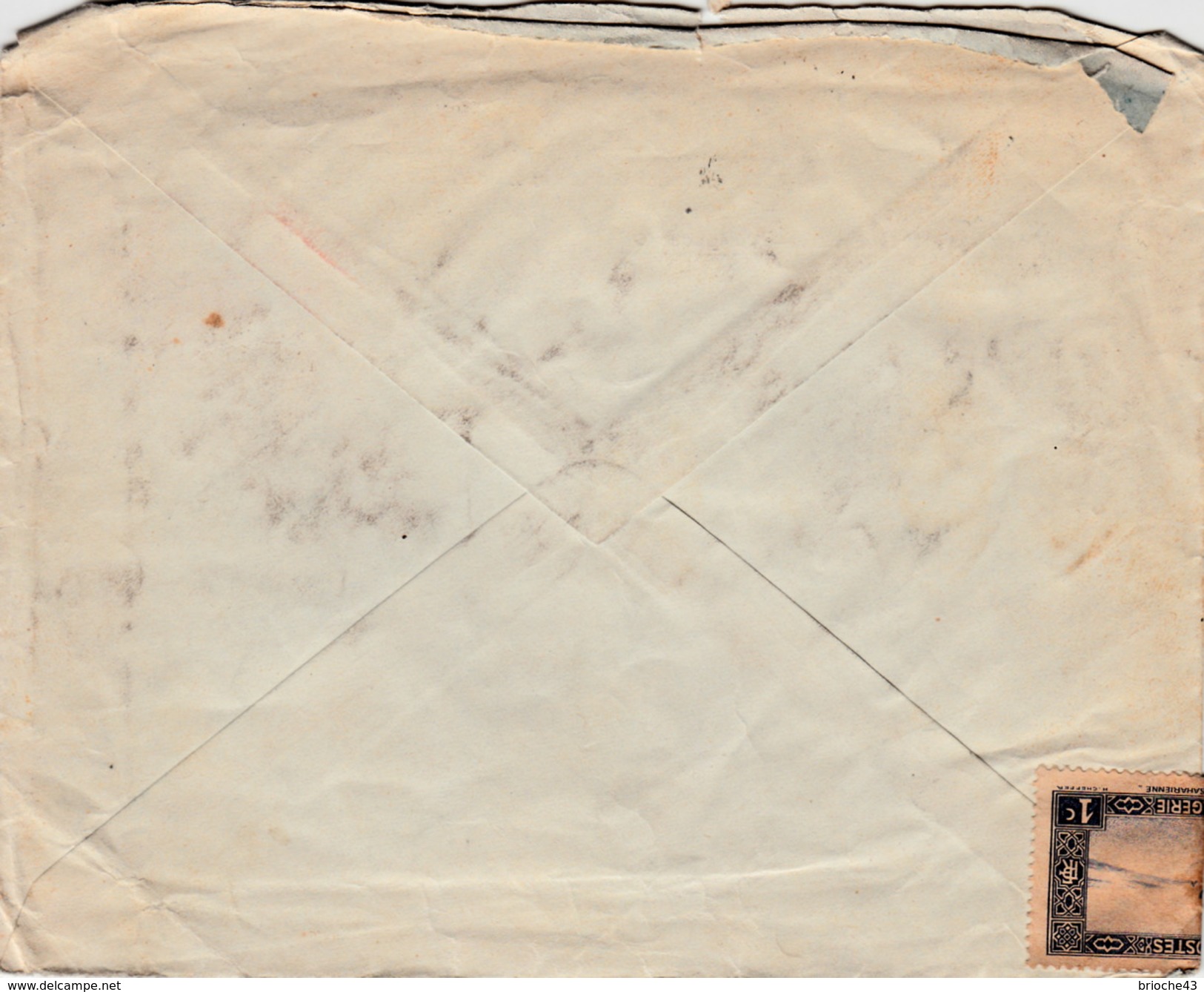 ALGERIE  1937 LETTRE ORAN POUR LYON - Briefe U. Dokumente