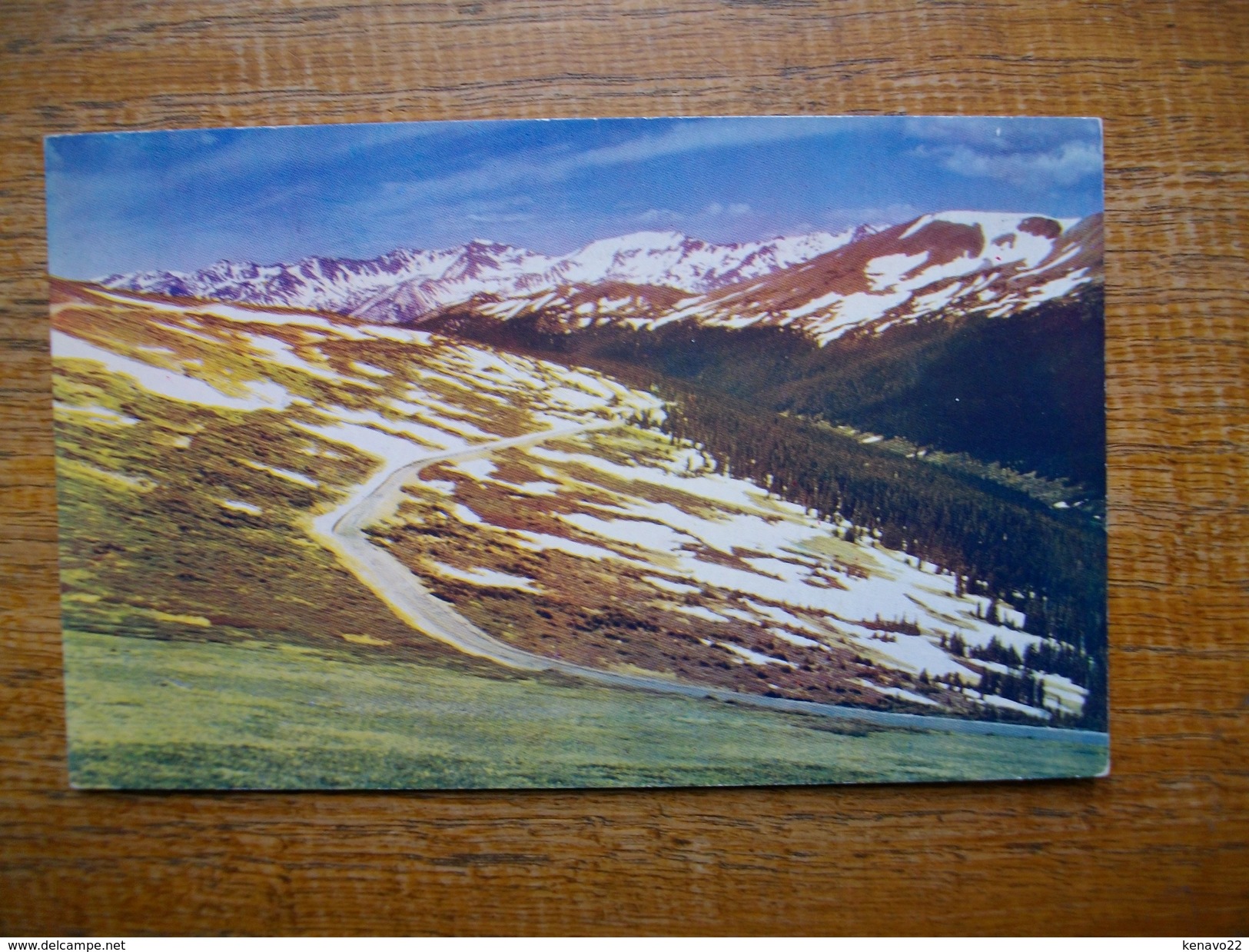 états-unis , Colorado , Trail Ridge Road , The Rocky Mountains In The Background - Rocky Mountains