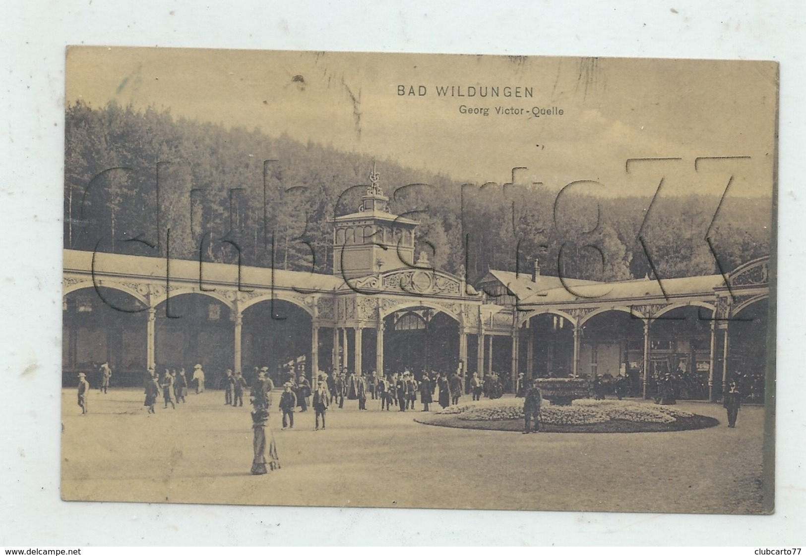 Bad Wildungen (Allemagne, Hesse) :georg Victor Quelle  Im 1907 (lebendig) PF. - Bad Wildungen