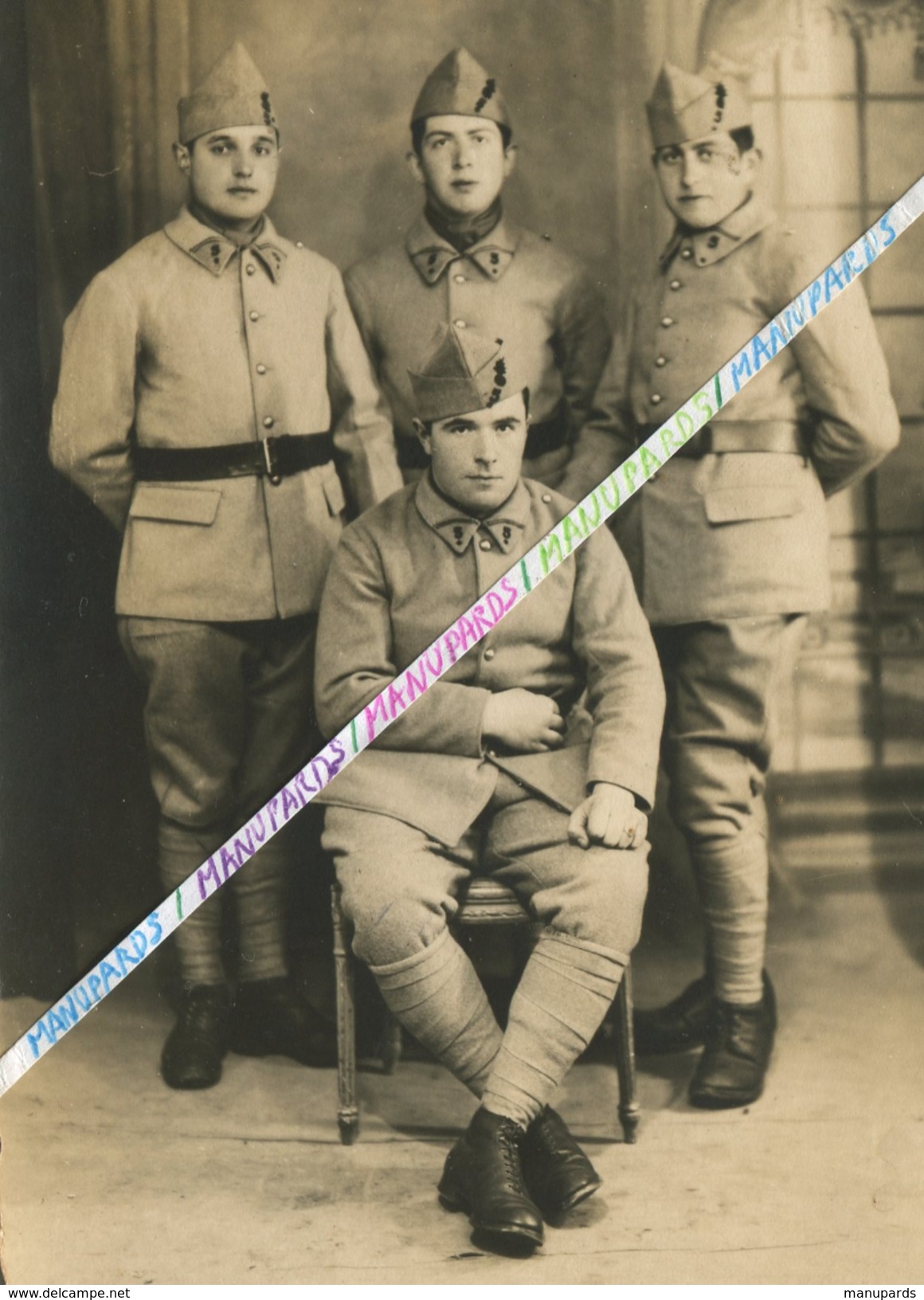 1919 - 1940 / CARTE PHOTO / 5e RI ( PARIS / COURBEVOIE ) / 2e COMPAGNIE / 5e REGIMENT D' INFANTERIE - Guerre, Militaire