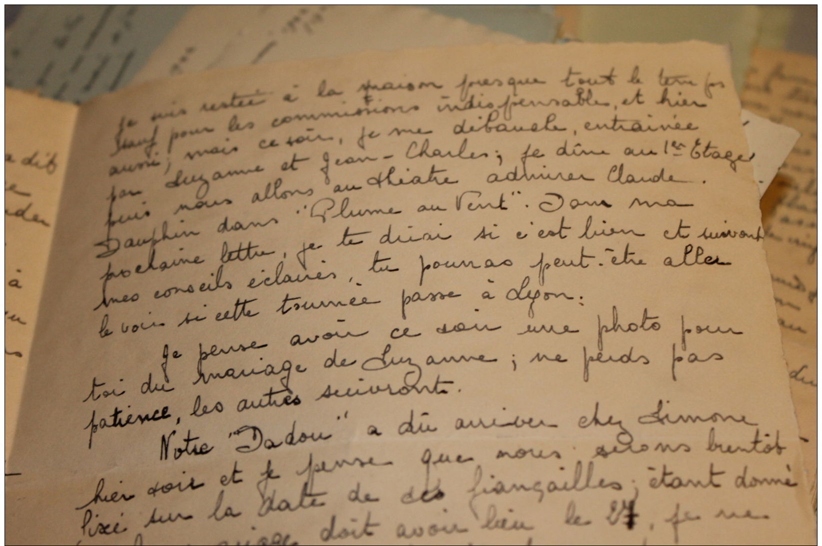 Correspondance Entre Un Agent De La STEF Et Sa Fiancée De Toulon 1941-42 - 1939-45