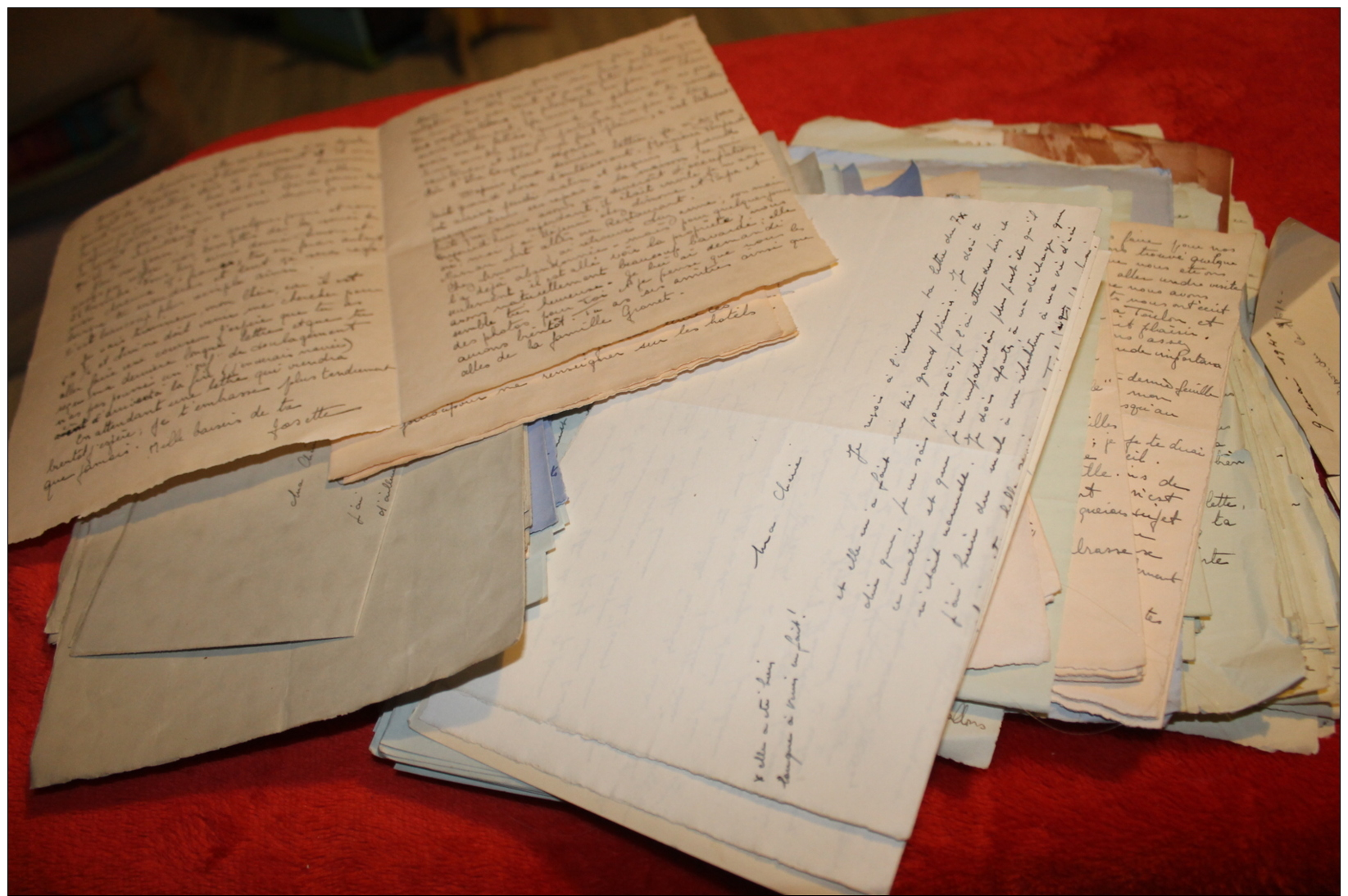 Correspondance Entre Un Agent De La STEF Et Sa Fiancée De Toulon 1941-42 - 1939-45