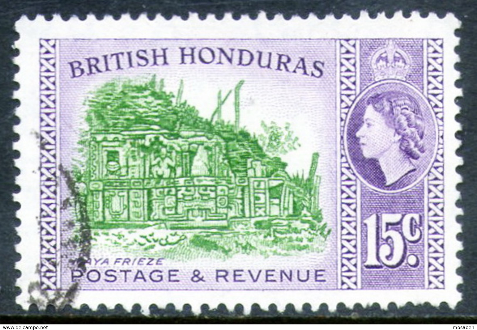 HONDURAS BRITANICA	-	Yv. 153	-			HOB-6918 - Honduras Británica (...-1970)