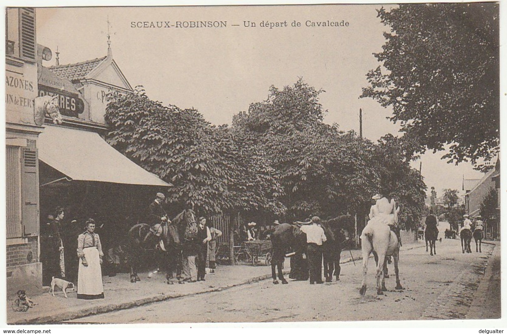 Sceaux-Robinson :: Un Départ De Cavalcade - Sceaux